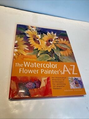 NWT “The Watercolor Flower Painter’s A to Z”